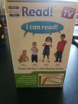 Your Baby Can Read Kit Early Language Development DVD BOOK CARDS Titzer COMPLETE 5