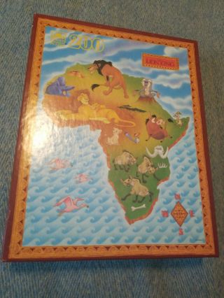 Vintage Golden Disney The Lion King 200 Piece Jigsaw Puzzle Complete
