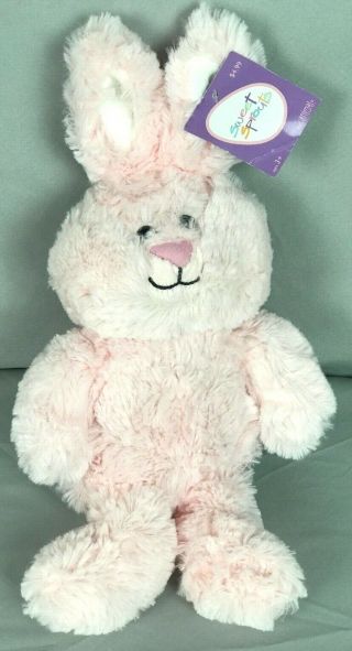 Animal Adventure Pink Easter Bunny Rabbit Plush Stuffed Animal 2015