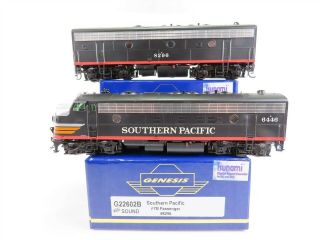 Ho Scale Athearn G22602 Sp Southern Pacific Fp7 F7b Diesel Loco Set Dcc & Sound