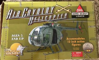 1:6 Scale The Ultimate Soldier Oh6 Aero Scout Air Calvary Helicopter Nrfb