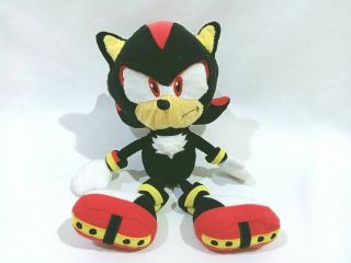 Shadow Sonic The Hedgehog Sanei Plush Doll Stuffed Toy 10 "