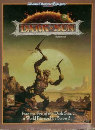 Tsr Dark Sun Dark Sun (1st Edition) Box Fair