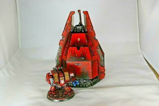 Forge World Blood Angels Lucius Pattern Dreadnought Drop Pod By Jawaballs