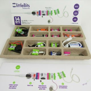 Littlebits Premium Base Kit Electronic Kit For Stem Learning Circuits 14 Modules