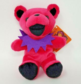 Steven Smith 1997 Grateful Dead Bean Bear Althea Pink Purple Teddy 7 " Plush