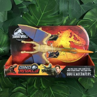 In Hand Usa Ships Now Quetzalcoatlus Jurassic World Dino Rivals Mega Dual Attack