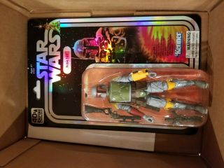 In Hand Hasbro Sdcc 2019 Exclusive Star Wars The Black Series Boba Fett 6 " Fig.