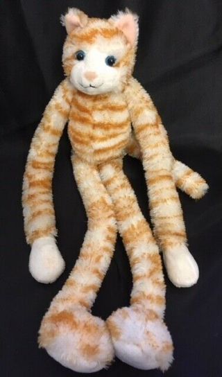 Animal Alley Kitty Cat Orange Tabby Long - Legged 18 " Plush Toys R Us 2000 C9