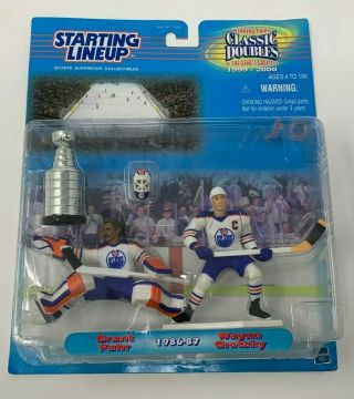 Starting Lineup Grant Fuhr Wayne Gretzky Classic Doubles 1999
