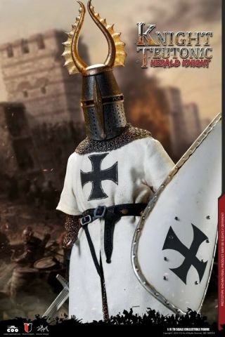 Coomodel Se055 1/6th Empire Teutonic Herald Knight Diecast Action Figure Toys