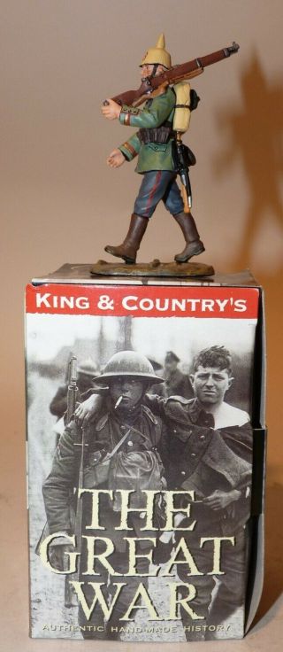 King & Country,  World War 1 German Infantry Marching,  Fw009