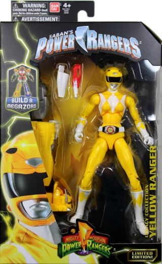 Power Rangers (classic) Yellow Ranger Legacy Action Figure Mmpr Morphin