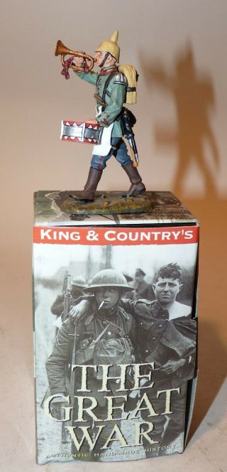 King & Country,  World War 1 German Infantry Drummer,  Fw008