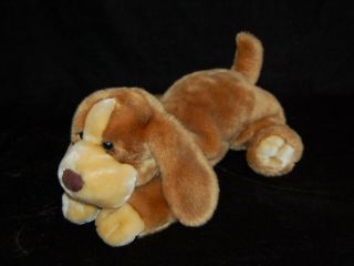 Animal Alley Darby Puppy Dog Brown Tan Toys R Us 14 " Plush Stuffed Animal 26