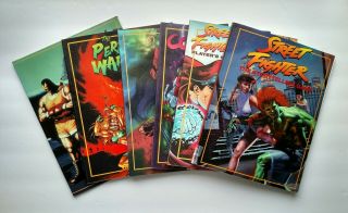 Street Fighter The Storytelling Game Complete Set Of 6 Rpg Books By White Wolf