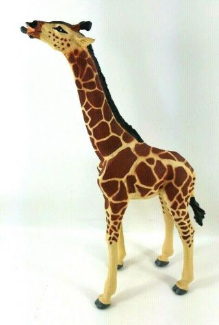 Vanishing Wild Reticulated Adult Giraffe 13” Figurine,  1992 Safari Ltd