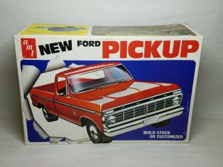 1/25 Amt Ford Pickup Truck Unsealed Model Kit No.  T387