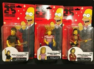Simpsons The Who Roger Daltrey,  Pete Townshend,  & John Entwistle -