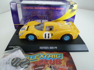 Scalextric C2787 Ferrari P4 330 No11 Boxed With Spare / Club Leaflet Etc