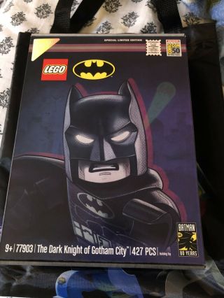 Sdcc 2019 Lego Exclusive Dc Batman Dark Knight Of Gotham Set - Confirmed