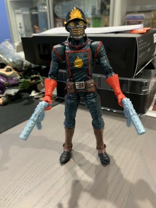 Marvel Legends Entertainment Earth 6 " Star Lord Guardians Of The Galaxy Loose