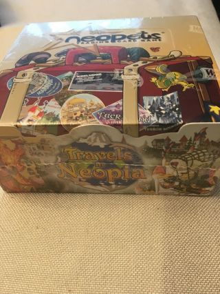 Neopets Tcg Travels In Neopia Booster Box - Factory