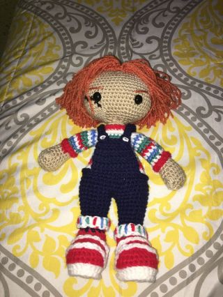 Child Plays Chucky Doll Handmade Crochet