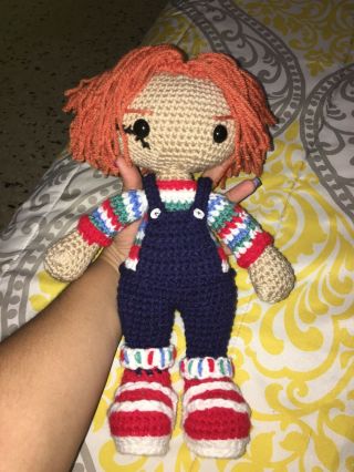 Child Plays Chucky doll Handmade Crochet 3