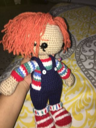 Child Plays Chucky doll Handmade Crochet 4