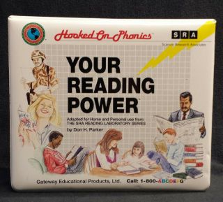 Hooked On Phonics Your Reading Power Set Booklets Cassettes (1992) Gateway Sra