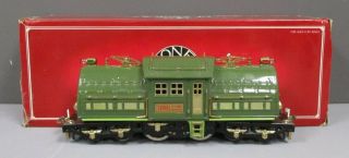 Lionel 6 - 13102 Standard Gauge I - 381e 4 - 4 - 4 Two Tone Green Electric Locomotive