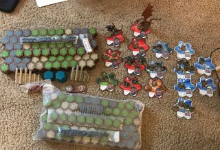 Heroscape Rise Of The Valkyrie 2nd Edition 99 Complete,  Alot More Tiles Look