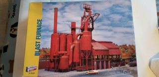 Walthers Cornerstone Series Blast Furnace N Scale Structure Kit 933 - 3249