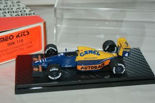 1/43 Tyrrell 018 1989 F1 Finished Model From Tameo Kit