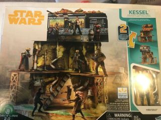 Star Wars Force Link 2.  0 Kessel Mine Escape Playset Exclusive Han Solo