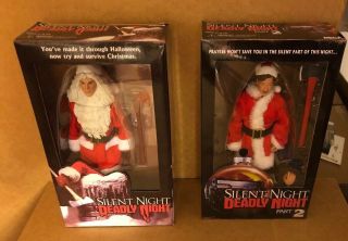 Silent Night Deadly Night Neca Figures - Nib - Scream Factory Exclusive - Posters