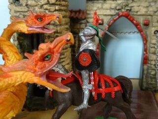 Britains Swoppet Knight 1452,  Mounted Attacking With Sword,  Uk,  Toy Soldiers