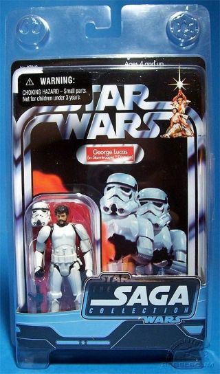 Star Wars Ugh Ultra Rare George Lucas In Stormtrooper Disguise.  Misc