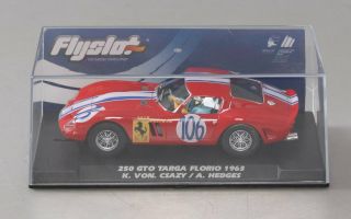 Flyslot 042101 1:32 Scale 250 Gto Targa Florio 1963 K.  Von.  Csazy / A.  Hedges Sl