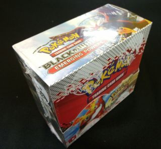 Pokemon Black & White Emerging Powers Booster Pack Box Factory