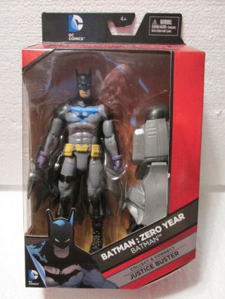 Mattel Dc Comics Multiverse Batman Zero Year Action Figure Justice Buster - Nip