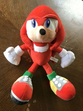 Sega Sonic The Adventure - Sonic The Hedgehog Knuckles Plush Toy Doll