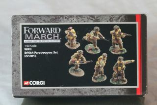 Corgi Us59010,  1/50 Wwii British Paratroopers,  D - Day,  June 6th 1944 Set