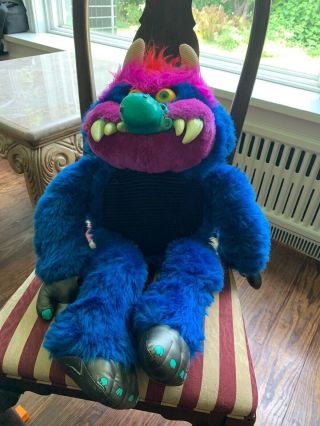 Vintage My Pet Monster Plush Toy Amtoy Inc 1985 American Greetings Corp