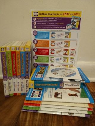 Your Baby Can Read Set Early Language Development - Dvd,  Books,  Cards,  Games