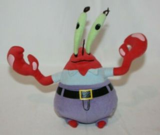 Ty Beanie Babies Spongebob Squarepants Mr.  Krabs Plush Stuffed Toy 2006