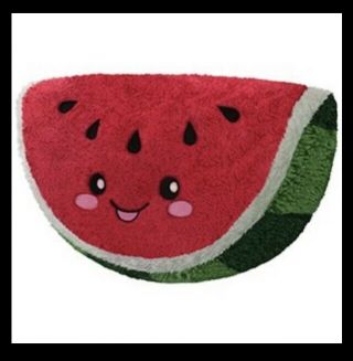SQUISHABLES.  Watermelon.  Plush 4