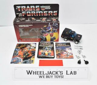 Trailbreaker Mib 100 Complete F 1985 Vintage Hasbro G1 Transformers
