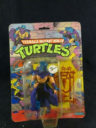 Shredder (10 Back) Tmnt Rare Action Figure Mutant Ninja Turtles Moc